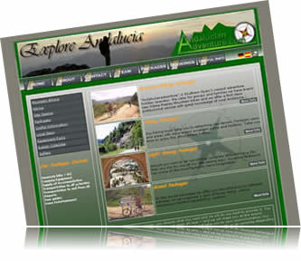 AndalucianAdventure.com Web site image (Screen Shot)